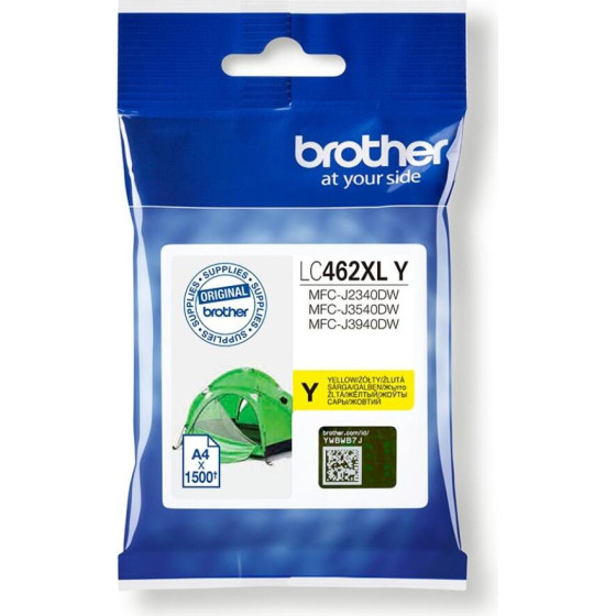 Brother ������ Inkjet LC-462XLy Yellow - (LC462XLY)