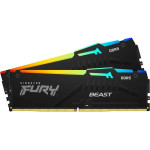 Kingston Ram Fury Beast Rgb 64 Gb (2 x 32 Gb Kit) DDR5 5600 Dimm CL40 - (KF556C40BBAK2-64)