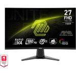 MSI Monitor Gaming Mag 27C6F, Curved Va FHD, 27'', 16:9, 250CD/M2, 3000:1, 0,5MS, 180Hz, 1920x1080, 2xHDMI/ 1xDP/ Hp OUT, BLACK, 3YW. - (Mag 27C5F)