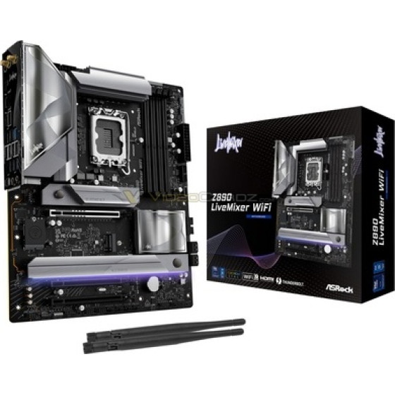 Asrock Livemixer Wifi Motherboard Atx - (Z890)