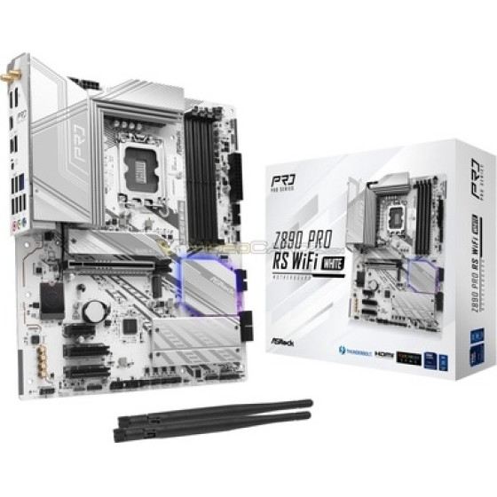 Asrock Pro Rs Wifi White Motherboard Atx - (Z890)