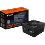 Gigabyte Power Supply Aorus Elite P850W Fully Modular 80+Plus Platinum 100% Japanese Capacitors, Pcie Gen 5.0 Graphics Card Support - (GP-AE850PM PG5)