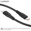 Lamtech Charge And Data Cable TYPE-C To TYPE-C 60W 1M Black - (LAM114406)