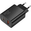 Lamtech Charger Usb QC3.0/TYPE-C 20W Black - (LAM114420)