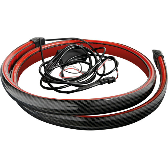 Lampa ������ ��������� Led ������� ��� CARBON-Look ���� ������� Spoiler Led Light 12V IP67 25�10mm 120cm - 1 ���. - (73652)