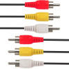 Cabletime ������� ���� 3x Rca �� 3x Rca AV240-33N, 1.5m, �����