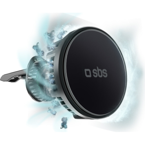 SBS Car Holder Magnetic 15W Wireless Charging Qi With Cooling Fan - (SUPFANWIR15W)