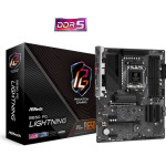 Asrock B650 PG Lightning Motherboard ATX �� AMD AM5 Socket - (90-MXBK20-A0UAYZ)