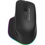 POWERTECH �������� gaming ������� 2.4GHz & Bluetooth, 2000DPI, 650mAh, RGB, ����� - (PT-1253)