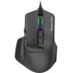 POWERTECH ��������� gaming ������� RGB ���, ������, 12000DPI, ����� - (PT-1274)