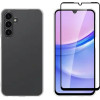 Vivid Set Gelly Case + Full Face Tempered Glass Samsung Galaxy A16 Black - (VIGELLY418GLASSBK)