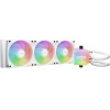 Bequiet Cpu Hydro Cooler Light Loop 360mm White Intel Socket Lga 1700/1200/2066/1150/1151/1155, Amd AM5/AM4, Square Argb Illuminating Cooling BLOCK, 3x Fan Light Wings Lx 120mm Pwm HIGH-SPEED, WHITE, 3YW. - (BW023)