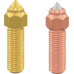 Creality Nozzle Kit x2 Brass & Steel For Ender-3 V3 Ke & K1 K1mAx (2023) - (4004020070)