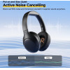 QCY H3 Lite Headset Black - Anc Noise Canceling 40mm Drivers 68ms Latency - 60h Battery - (6957141409039)