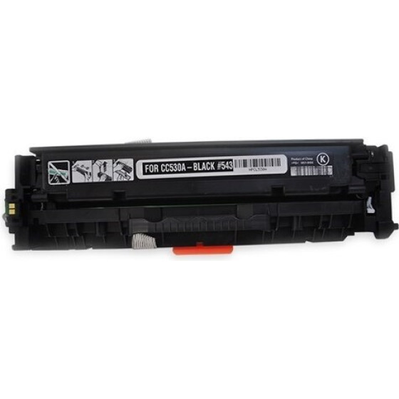 ������� Toner ��� Hp CC530A/CF380X/CE410X, 4.4K, ����� - (TONT-530-410-380)