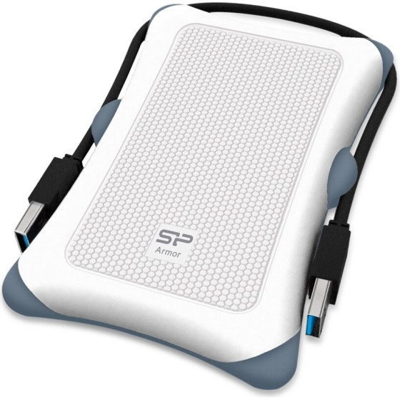 Silicon Power ���������� Hdd Armor A30, 2TB, Usb 3.2, ������ - (SP020TBPHDA30S3W)