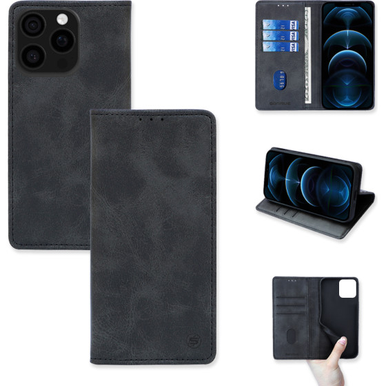 Sonique ���� ��������� Vintage Magnet Wallet Apple Iphone 16 Pro �����
