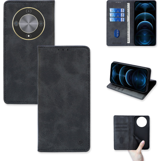 Sonique ���� ��������� Vintage Magnet Wallet Honor Magic6 Lite 5G �����