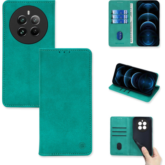 Sonique ���� ��������� Vintage Magnet Wallet Realme 12 Pro 5G / Realme 12 Pro Plus 5G �������