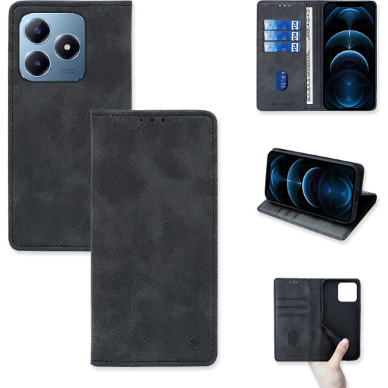 Sonique ���� ��������� Vintage Magnet Wallet Realme C61 4G / Realme C63 4G �����