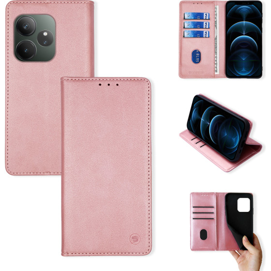 Sonique ���� ��������� Vintage Magnet Wallet Realme Gt 6 5G ��� �����