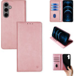 Sonique ���� ��������� Vintage Magnet Wallet Samsung Galaxy S24 Fe ��� �����