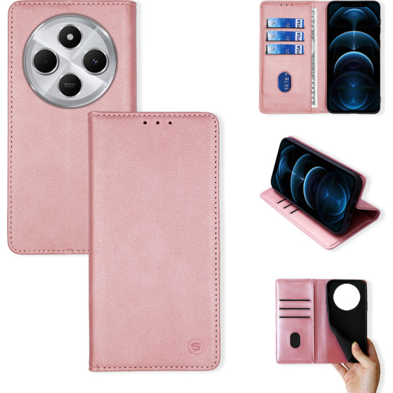 Sonique ���� ��������� Vintage Magnet Wallet Xiaomi Redmi 14C 4G ��� �����