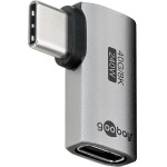 Goobay ���������� USB-C �������� 90�, USB4, 240W, 40Gbps, 8K, ���� - (74441)