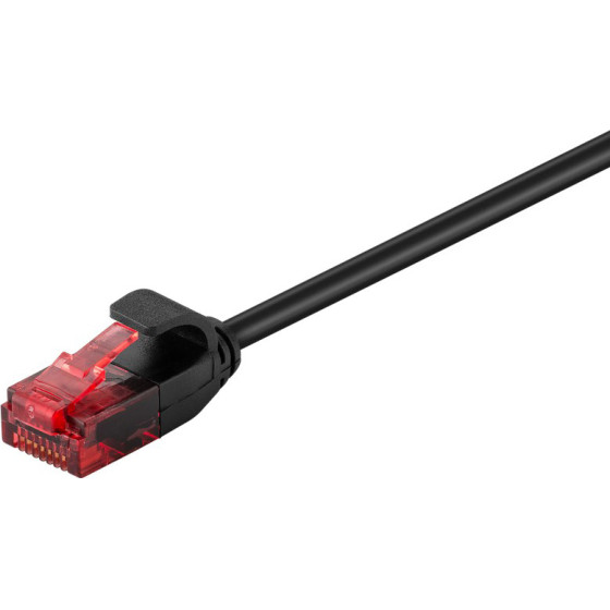Goobay ������� ������� Cat 6 U/UTP, slim, copper, 250MHz, 0.25m, ����� - (71548)
