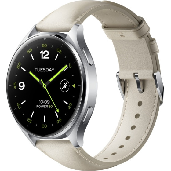 Xiaomi Watch Leather Strap (White) - (BHR8038GL)