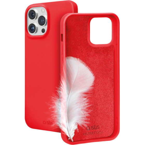 SBS Instict Cover Iphone 16 Pro Red Backcover - (INSTIP1661PR)