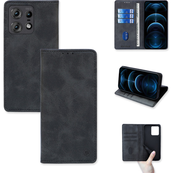 Sonique ���� ��������� Vintage Magnet Wallet Motorola Edge 50 Pro 5G �����
