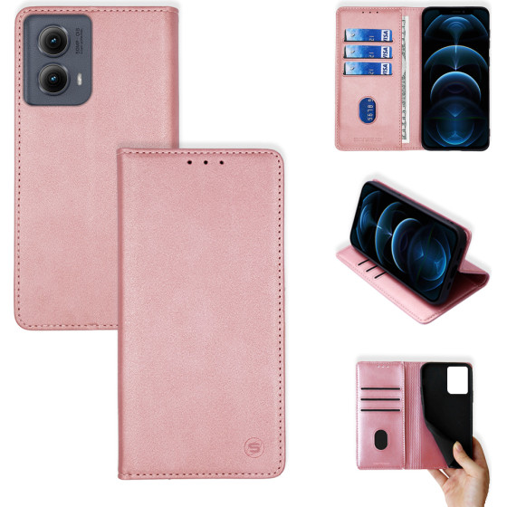 Sonique ���� ��������� Vintage Magnet Wallet Motorola Edge 5G 2024 ��� �����