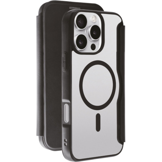 Vivanco Mag Premium Wallet Book Case Iphone 16 Pro Max Black - (64241)
