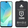 Idol 1991 Tempered Glass Samsung A16 5G 6.7'' 9H 0.25mm Titanium Semi Curved Full Glue BLACK