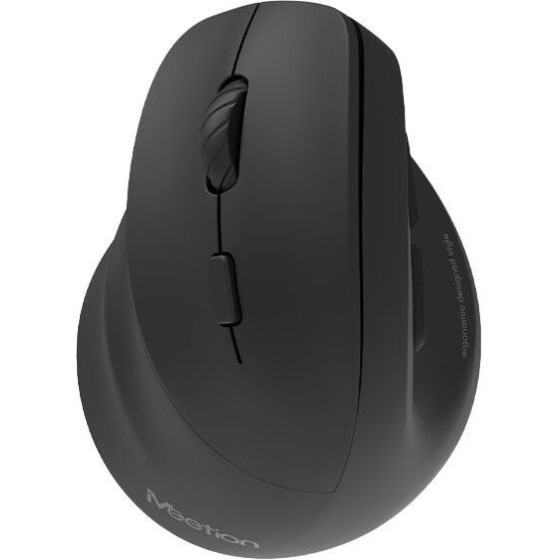 Meetion MT-BTM010L Left Ergonomic Wireless Mouse Black