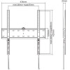 Gembird Tv Wall Mount (FIXED), 32''-55'' (40 kg) - (WM-55F-02)
