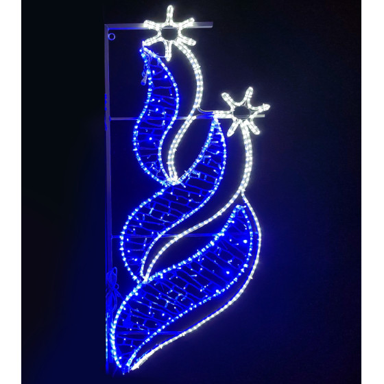 Aca 2 Bethlehem Stars �������� 628LED-15m ����� ��� 9,6m ���� ���� ����&���� ���� IP65 180x80cm 1,5m ��� - (X1762826117L)