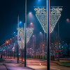 Aca 6 Stars Waterfall 464LEd ������� ����. 8m ����� 9,6m ���� ����� ����� ���� IP65 180x90 Cm 1,5m ���. - (X174641113)