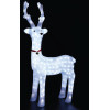 Aca Acrylic Standing Reindeer With Ribbon 200 Led ����� IP44 52*36*100cm 30cm ���. - (X08200224)