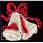 Aca Double Bells With Bow 468LEd ������� ���� 13m ����� ����� ������ & ���� ���� IP65 80x80 Cm 1,5m ��� - (X1746814011)
