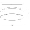 Aca ������ �/� Led 48W Cct 5350LM ����� ��������� D60XH14CM Apollo - (BR81LEDC60WHCCT)