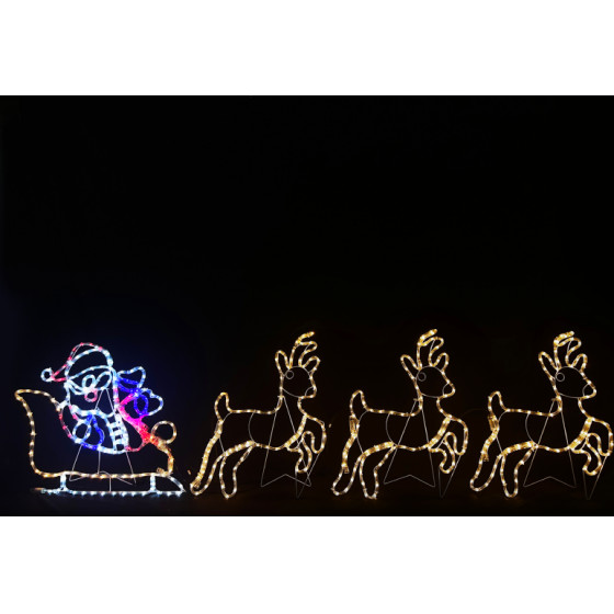 Aca �������� �� ������, 504LEd ����. 21m ����� �����, Multicolor Flash IP65, 63*57cm & 63*75cm 1.5m ��� - (X085043218)