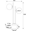 Aca ����������� �/� 2��14 Quadro ����� ���/��+ ����� �����-������� IP20 36X14XH61CM - (ML127022TBK)