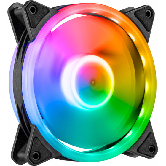 Powertech ����������� ��� PC, Led RGB, 120mm, 1200RPm - (PT-1284)