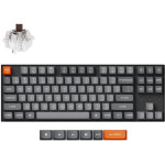 Keychron K8 Max Qmk Wireless Mechanical Keyboard Brown Switch Rgb 80% Us Layout - (K8M-B3)