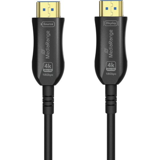 MediaRange Hdmi Active Optical Cable 4K 10m - (MRCS221)
