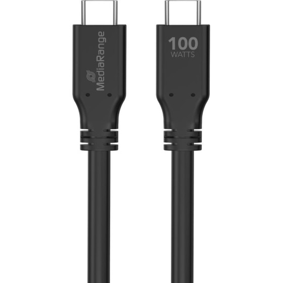 MediaRange Usb Type-C 100W Max 3m - (MRCS218)