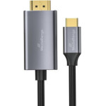 MediaRange Usb Type-C 3.2 Gen. 1x1 To Hdmi Video Adapter Cable 1.8m - (MRCS217)