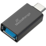 MediaRange USB-A To Usb Type-C Adapter Black - (MRCS216)